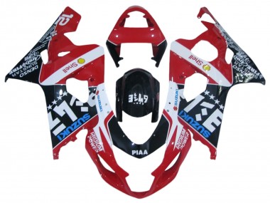 Venta Carenados Moto Suzuki GSXR 600 / GSXR 750 2004-2005 - Rojo Blanco Negro Azul