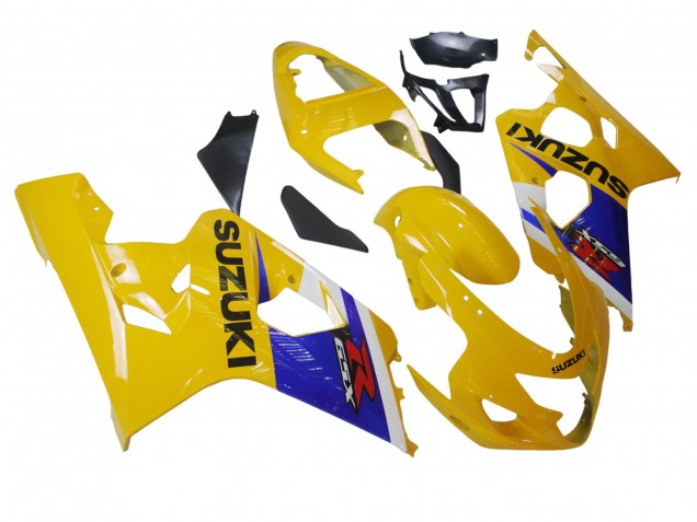 Venta Carenado Moto Suzuki GSXR 600 / GSXR 750 2004-2005 - Amarillo Blanco Azul Negro