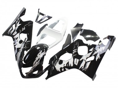 Venta Carenado Moto Suzuki GSXR 600 / GSXR 750 2004-2005 - Blanco Negro
