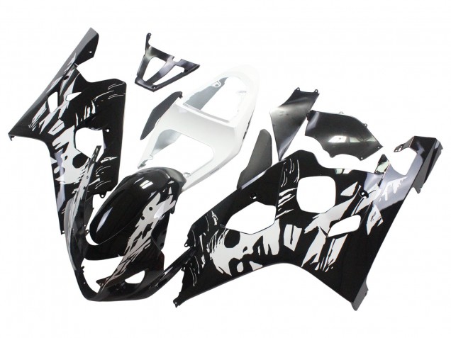 Venta Carenado Moto Suzuki GSXR 600 / GSXR 750 2004-2005 - Blanco Negro