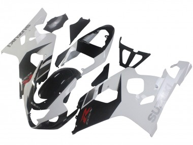 Venta Carenados Moto Suzuki GSXR 600 / GSXR 750 2004-2005 - Blanco Negro Rojo