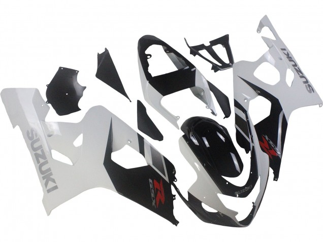 Venta Carenados Moto Suzuki GSXR 600 / GSXR 750 2004-2005 - Blanco Negro Rojo