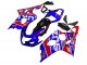 Venta Carenados Moto Suzuki GSXR 600 / GSXR 750 2004-2005 - Azul Rojo Negro Motul Dunlop