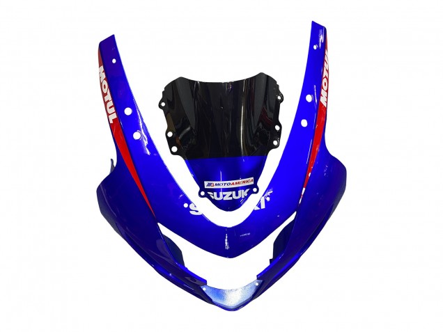 Venta Carenados Moto Suzuki GSXR 600 / GSXR 750 2004-2005 - Azul Rojo Negro Motul Dunlop