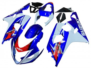 Venta Carenado Moto Suzuki GSXR 600 / GSXR 750 2004-2005 - Blanco Azul Rojo