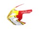 Venta Carenados Moto Suzuki GSXR 600 / GSXR 750 2004-2005 - Blanco Rojo Amarillo Michelin Texaon Heron 7