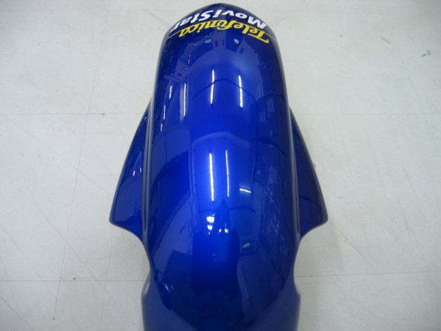 Venta Carenados Moto Suzuki GSXR 600 / GSXR 750 2004-2005 - Azul Blanco Amarillo Verde Telefumica Motul MoviStar