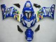 Venta Carenados Moto Suzuki GSXR 600 / GSXR 750 2004-2005 - Azul Blanco Amarillo Verde Telefumica Motul MoviStar