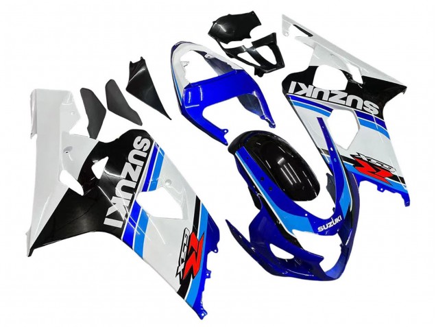 Venta Carenado Moto Suzuki GSXR 600 / GSXR 750 2004-2005 - Blanco Azul Negro Rojo
