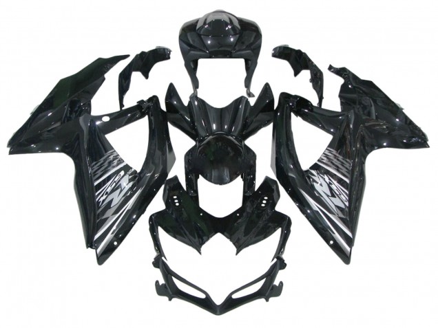 Venta Carenados Moto Suzuki GSXR 600 / GSXR 750 2006-2007 - Negro Brillante Gris Blanco