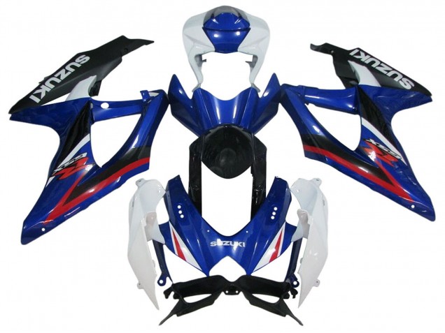 Venta Carenados Moto Suzuki GSXR 600 / GSXR 750 2006-2007 - Blanco Azul Rojo Negro