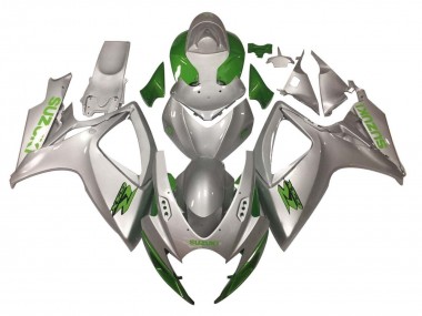 Venta Carenados Moto Suzuki GSXR 600 / GSXR 750 2006-2007 - Plata Verde