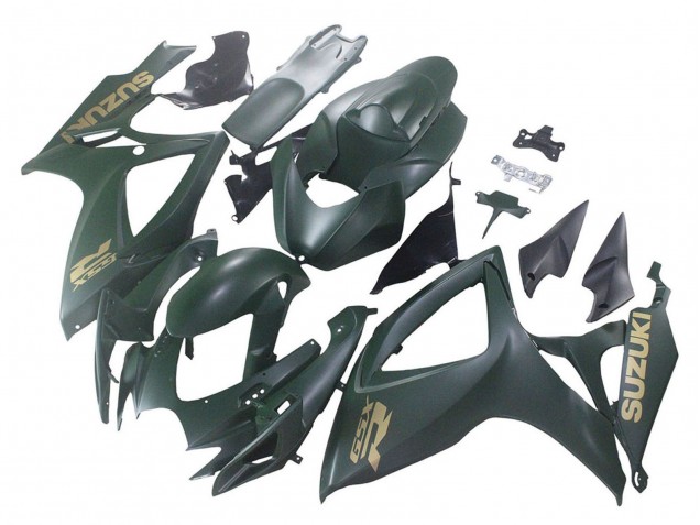 Venta Carenados Moto Suzuki GSXR 600 / GSXR 750 2006-2007 - Verde Militar Mate