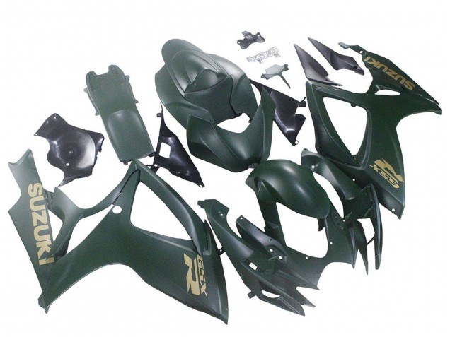 Venta Carenados Moto Suzuki GSXR 600 / GSXR 750 2006-2007 - Verde Militar Mate
