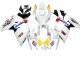 Venta Carenados Moto Suzuki GSXR 600 / GSXR 750 2006-2007 - Blanco Rojo Amarillo Motul