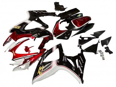 Venta Carenados Moto Suzuki GSXR 600 / GSXR 750 2006-2007 - Rojo Blanco Negro Amarillo
