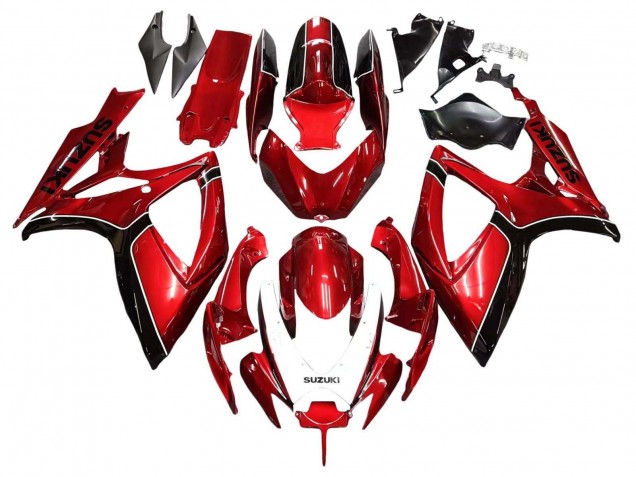 Venta Carenados Moto Suzuki GSXR 600 / GSXR 750 2006-2007 - Rojo Negro