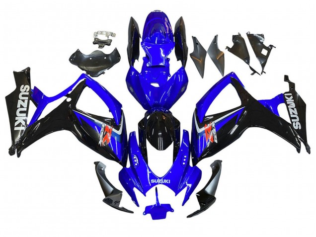 Venta Carenados Moto Suzuki GSXR 600 / GSXR 750 2006-2007 - Azul Negro Rojo