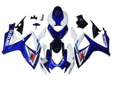 Venta Carenados Moto Suzuki GSXR 600 / GSXR 750 2006-2007 - Blanco Azul Negro Brillante Rojo