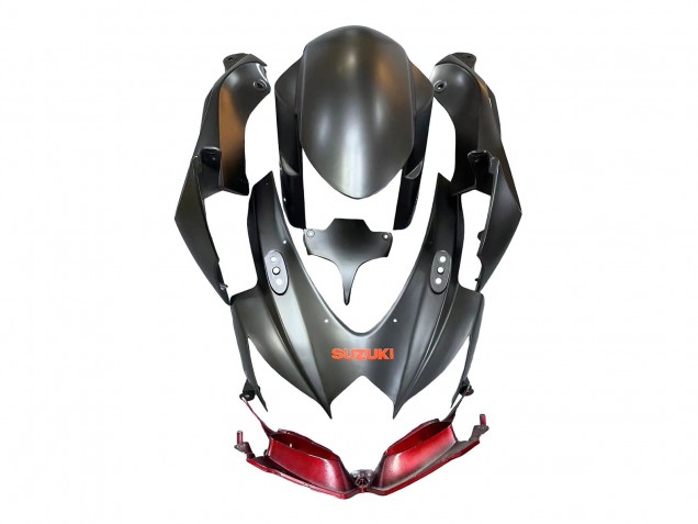 Venta Carenados Moto Suzuki GSXR 600 / GSXR 750 2008-2010 - Negro Mate Rojo