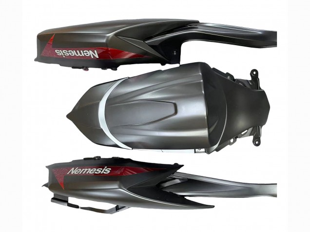 Venta Carenados Moto Suzuki GSXR 600 / GSXR 750 2008-2010 - Negro Mate Rojo