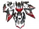 Venta Carenados Moto Suzuki GSXR 600 / GSXR 750 2008-2010 - Negro Mate Rojo