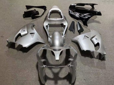 Venta Carenados Moto Kawasaki ZX9R 2002-2003 - Plata Negro Brillante