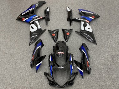 Venta Carenados Moto Suzuki GSXR 600 / GSXR 750 2008-2010 - Negro Brillante Blanco Azul Rojo