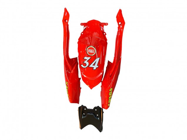 Venta Carenados Moto Suzuki GSXR 600 / GSXR 750 2008-2010 - Blanco Rojo Motul Lucky Strike