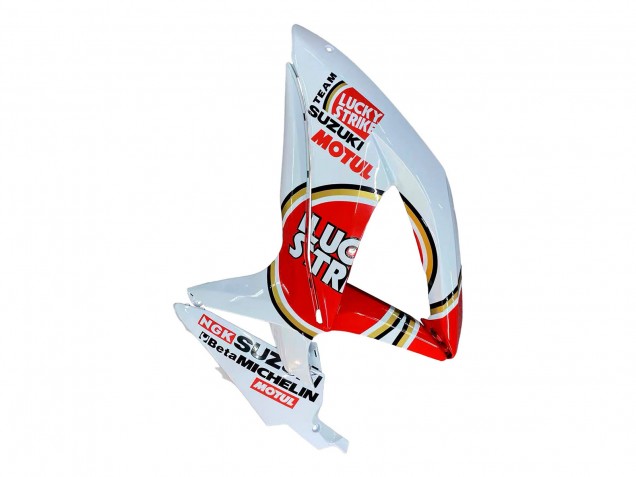 Venta Carenados Moto Suzuki GSXR 600 / GSXR 750 2008-2010 - Blanco Rojo Motul Lucky Strike
