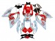 Venta Carenados Moto Suzuki GSXR 600 / GSXR 750 2008-2010 - Blanco Rojo Motul Lucky Strike