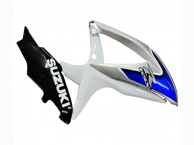 Venta Carenados Moto Suzuki GSXR 600 / GSXR 750 2008-2010 - Blanco Plata Azul Negro