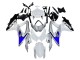 Venta Carenados Moto Suzuki GSXR 600 / GSXR 750 2008-2010 - Blanco Plata Azul Negro