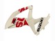 Venta Carenados Moto Suzuki GSXR 600 / GSXR 750 2008-2010 - Crema Blanco Rojo Negro