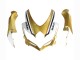 Venta Carenados Moto Suzuki GSXR 600 / GSXR 750 2008-2010 - Negro Mate Blanco Oro