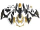 Venta Carenados Moto Suzuki GSXR 600 / GSXR 750 2008-2010 - Negro Mate Blanco Oro