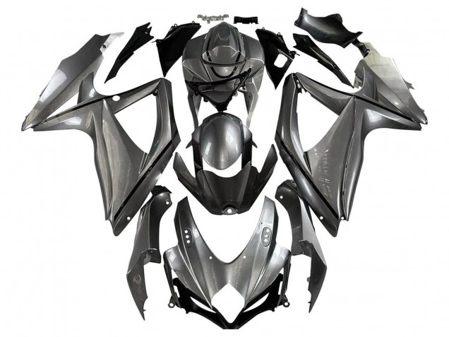 Venta Carenados Moto Suzuki GSXR 600 / GSXR 750 2008-2010 - Gris Mate Negro