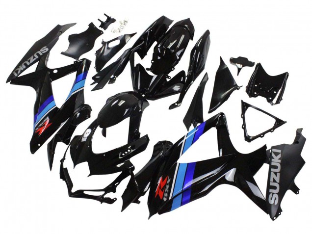Venta Carenados Moto Suzuki GSXR 600 / GSXR 750 2008-2010 - Negro Brillante Azul