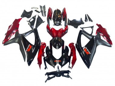 Venta Carenado Moto Suzuki GSXR 600 / GSXR 750 2008-2010 - Rojo Negro Brillante