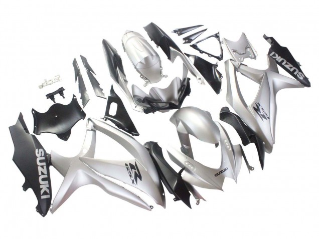 Venta Carenados Moto Suzuki GSXR 600 / GSXR 750 2008-2010 - Plata Negro Mate
