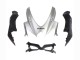 Venta Carenados Moto Suzuki GSXR 600 / GSXR 750 2008-2010 - Plata Negro Mate