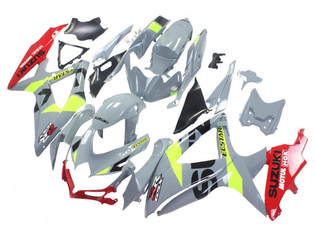 Venta Carenados Moto Suzuki GSXR 600 / GSXR 750 2008-2010 - Gris Amarillo Rojo