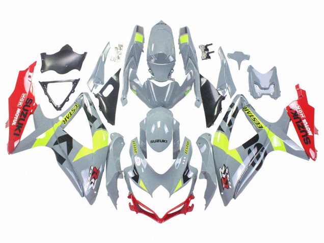 Venta Carenados Moto Suzuki GSXR 600 / GSXR 750 2008-2010 - Gris Amarillo Rojo