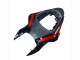 Venta Carenados Moto Suzuki GSXR 600 / GSXR 750 2011-2024 - Negro Brillante Falsificado FibraCarbono Plata Rojo