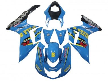 Venta Carenados Moto Suzuki GSXR 600 / GSXR 750 2011-2024 - Azul Amarillo Negro Rizla
