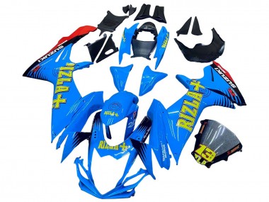 Venta Carenados Moto Suzuki GSXR 600 / GSXR 750 2011-2024 - Azul Oro Rojo Negro Rizla