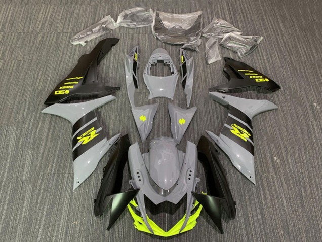 Venta Carenados Moto Suzuki GSXR 600 / GSXR 750 2011-2024 - Nardo Gris Neon Amarillo Negro