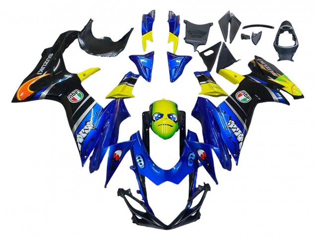 Venta Carenados Moto Suzuki GSXR 600 / GSXR 750 2011-2024 - Azul Amarillo