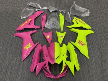 Venta Carenados Moto Suzuki GSXR 600 / GSXR 750 2011-2024 - Rosa Amarillo Dividir