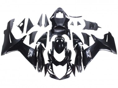 Venta Carenados Moto Suzuki GSXR 600 / GSXR 750 2011-2024 - Negro Brillante Negro Mate Blanco Calcomanía